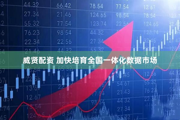威贤配资 加快培育全国一体化数据市场